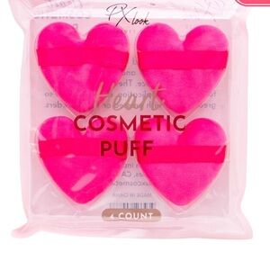 Heart Cosmetic Puff Set